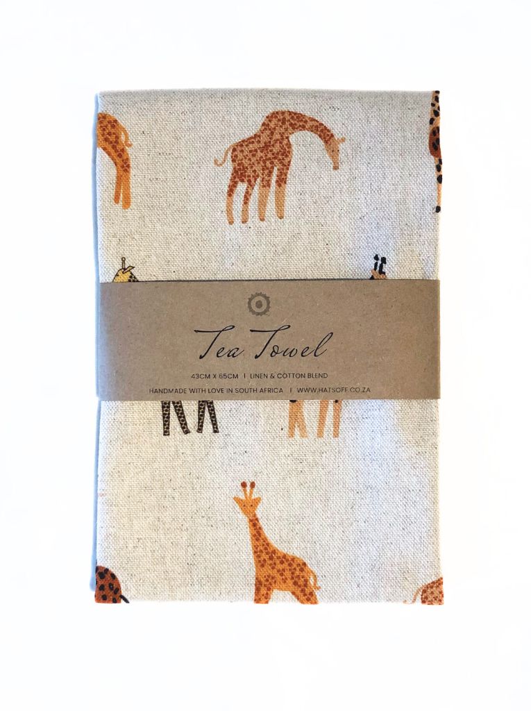 TEA TOWEL - GIRAFFE