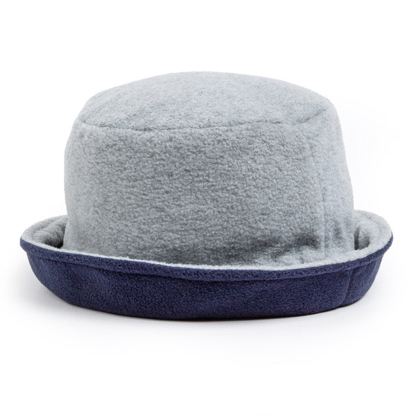 Bucket Hat - navy/light grey