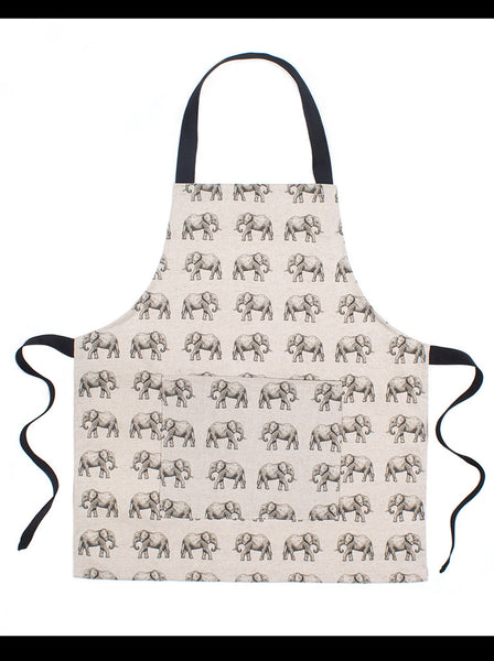 Apron - Mini elephants (kids)