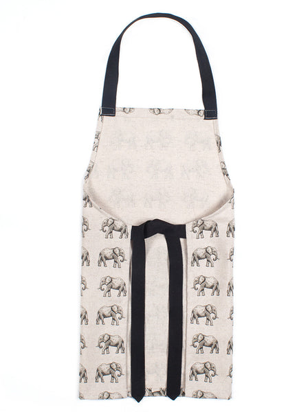 Apron - Mini elephants (kids)