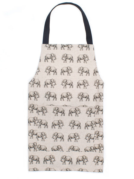 Apron - Mini elephants (kids)