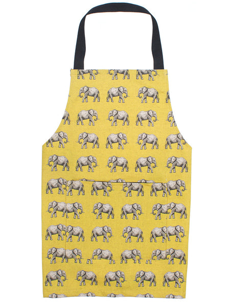Apron - Mini elephants (kids)