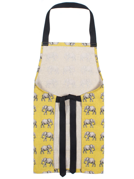 Apron - Mini elephants (kids)