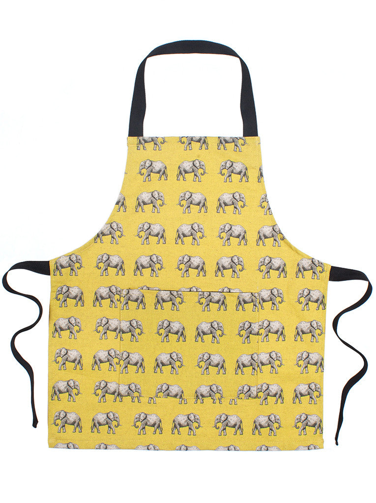 Apron - Mini elephants (kids)