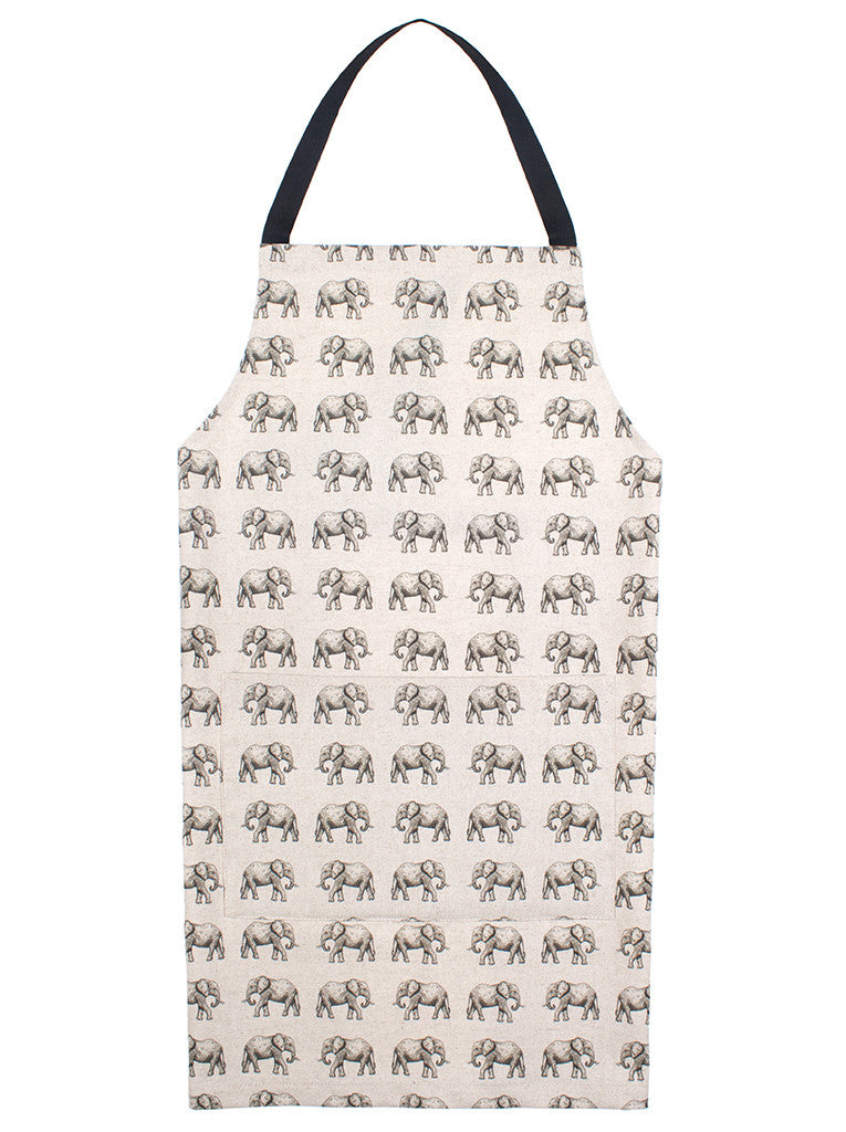 Apron - Mini elephants