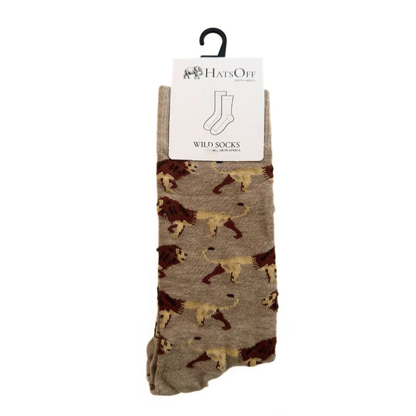 Lion Wild Socks