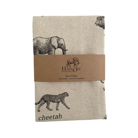 TEA TOWEL - Animal Allsorts