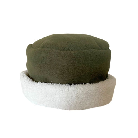 Fleecy Lined Beanie - Olive