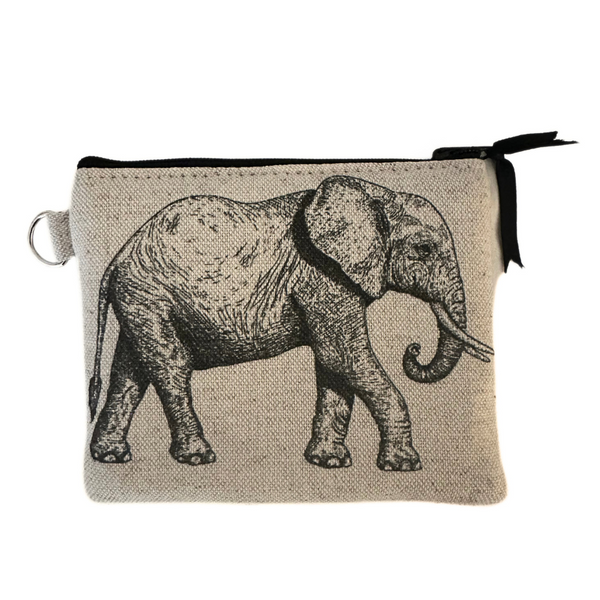 Coin purses - Natural Elephant