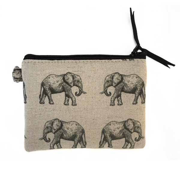 Coin purses - Natural Elephant