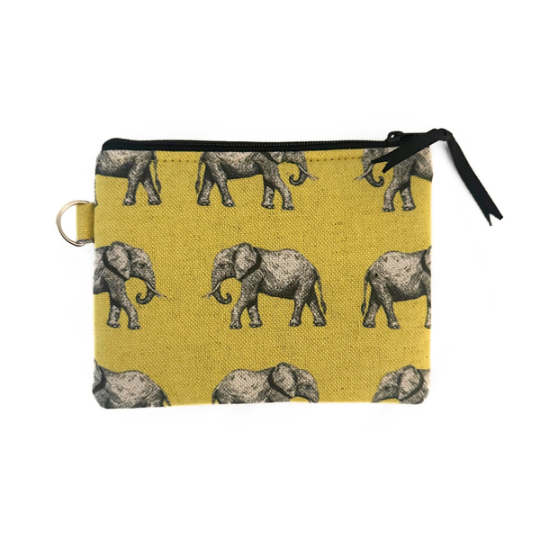 Coin purses - Yellow Elephant