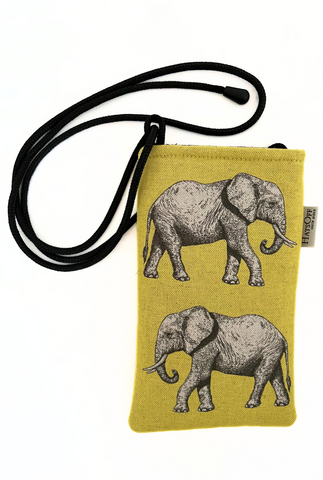 Neck Pouch  - Chartreuse
