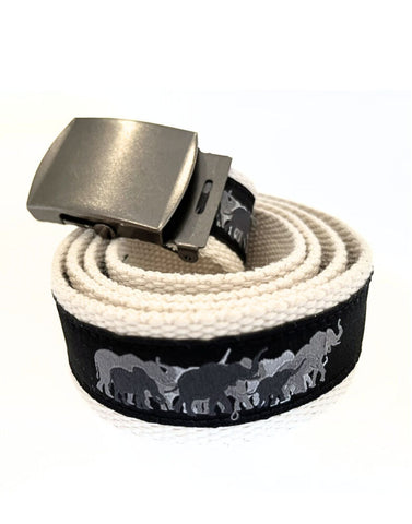 Buckle Belt Elephant Herd