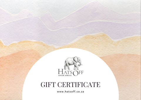 HATS OFF GIFT CARD