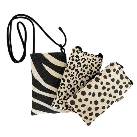Neck Pouch  - Safari Print Collection