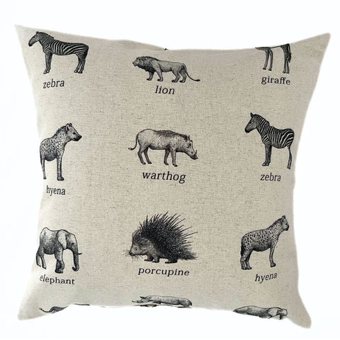 Cushion Covers - Animal Allsorts