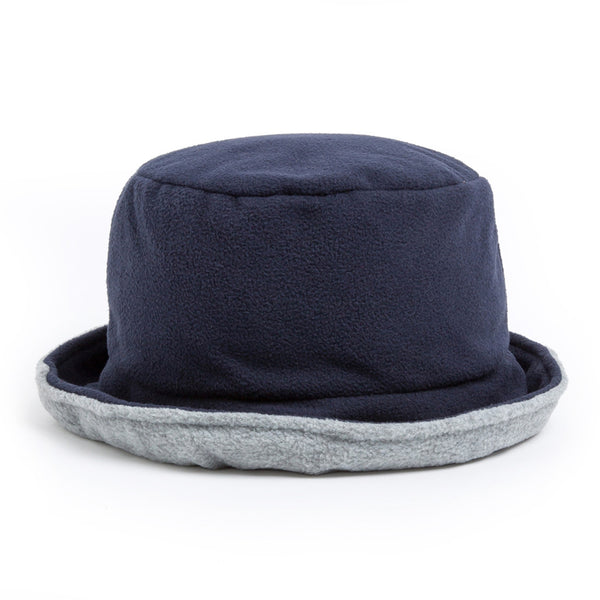 Bucket Hat - navy/light grey
