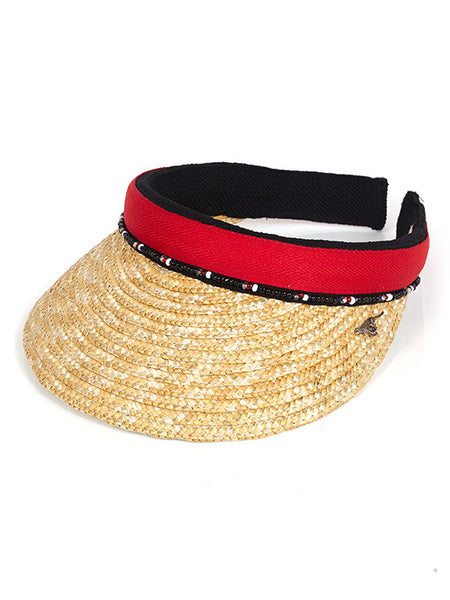 Red Straw Peak with Beads