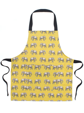 Apron - Mini elephants (kids)