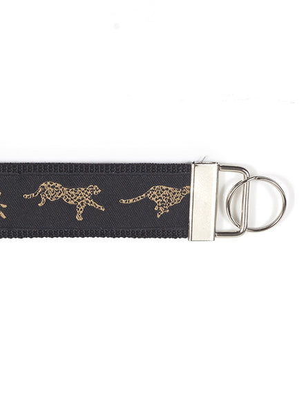 Wristlet Key Fob - Cheetah