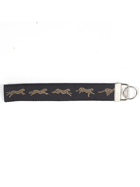 Wristlet Key Fob - Cheetah