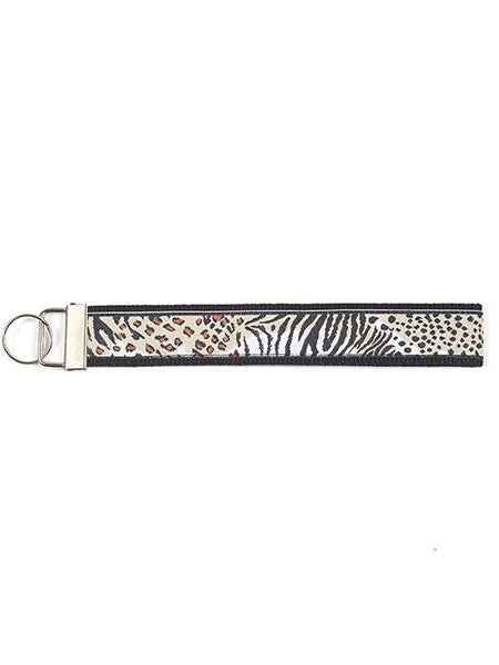 Wristlet Key Fob - Multi Animals