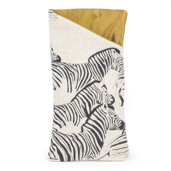 Sunglasses Pouch - Zebra