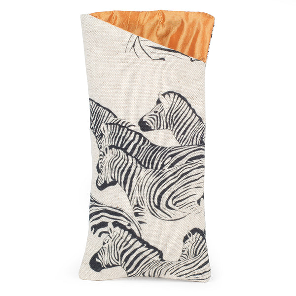 Sunglasses Pouch - Zebra