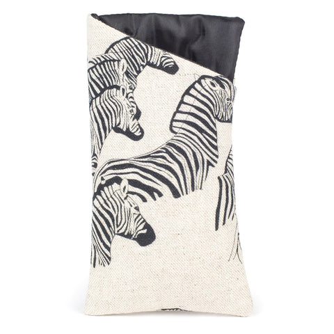 Sunglasses Pouch - Zebra