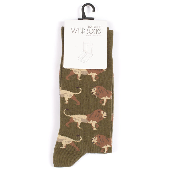 Lion Wild Socks