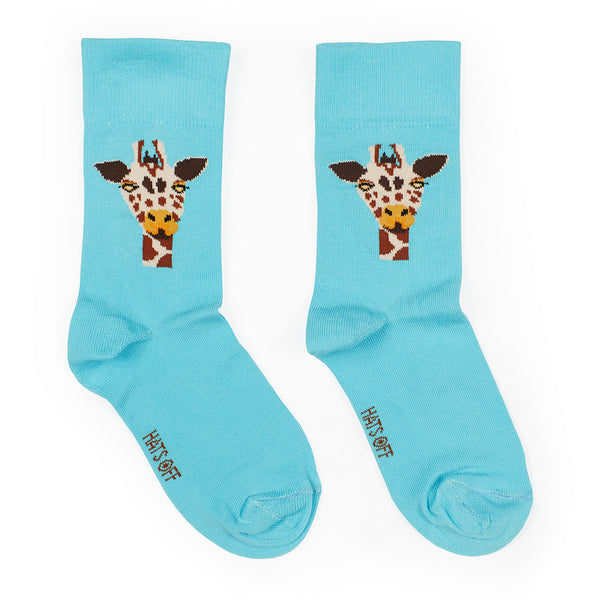 Giraffe Wild Socks - kids