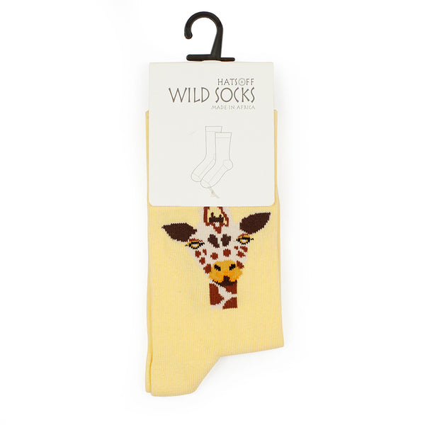 Giraffe Wild Socks - kids